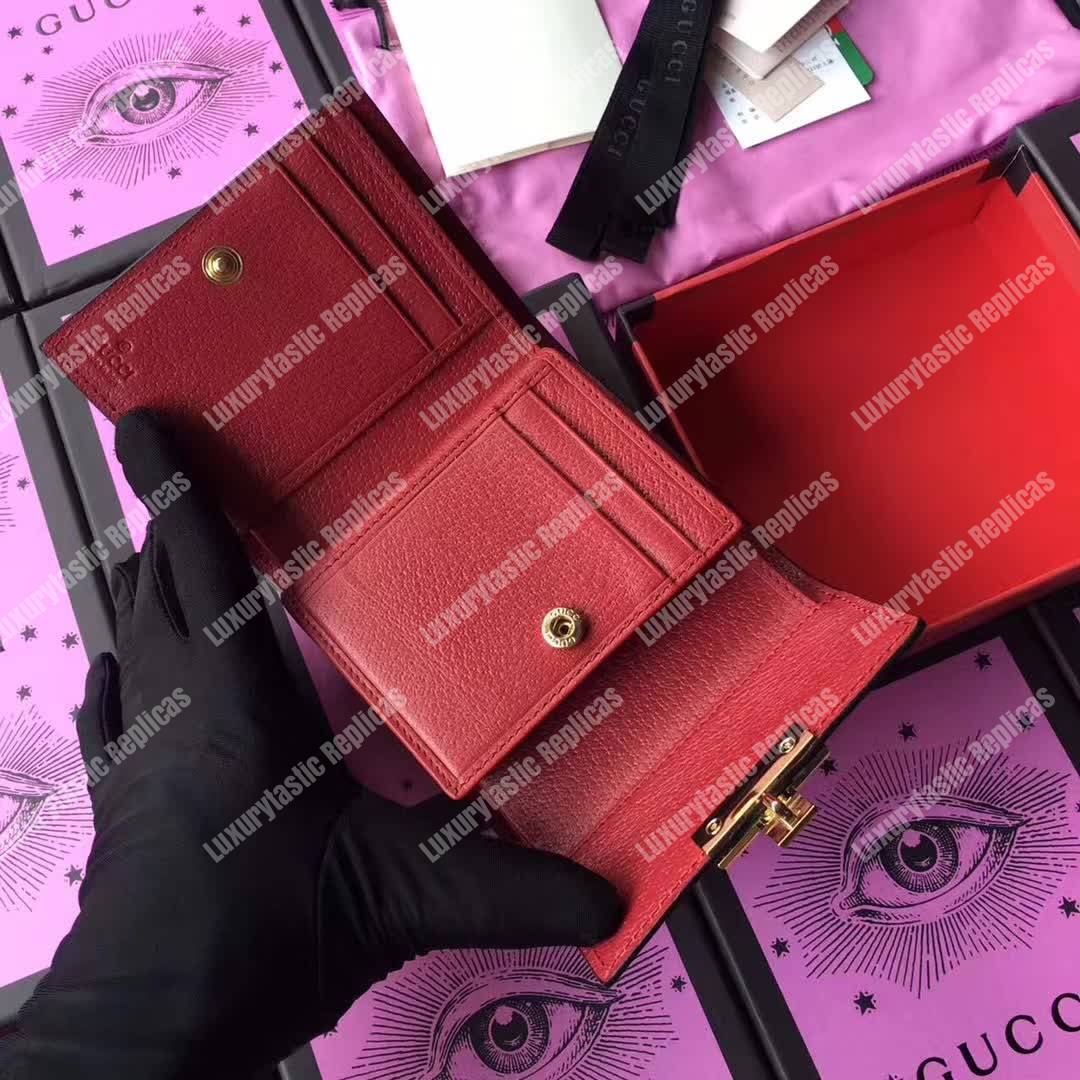 G*u*i gg padlock wallet tian