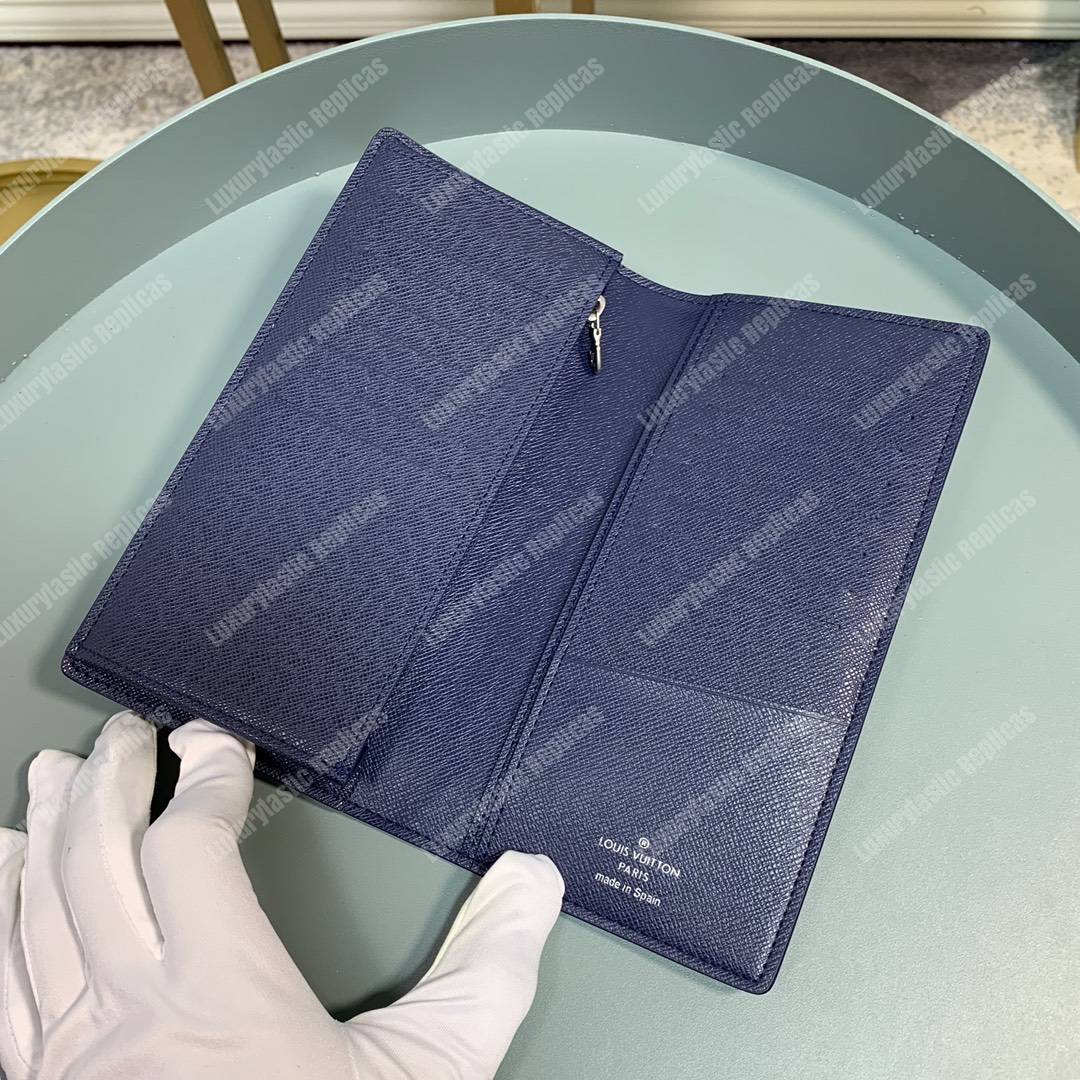 LV Long Wallet Blue