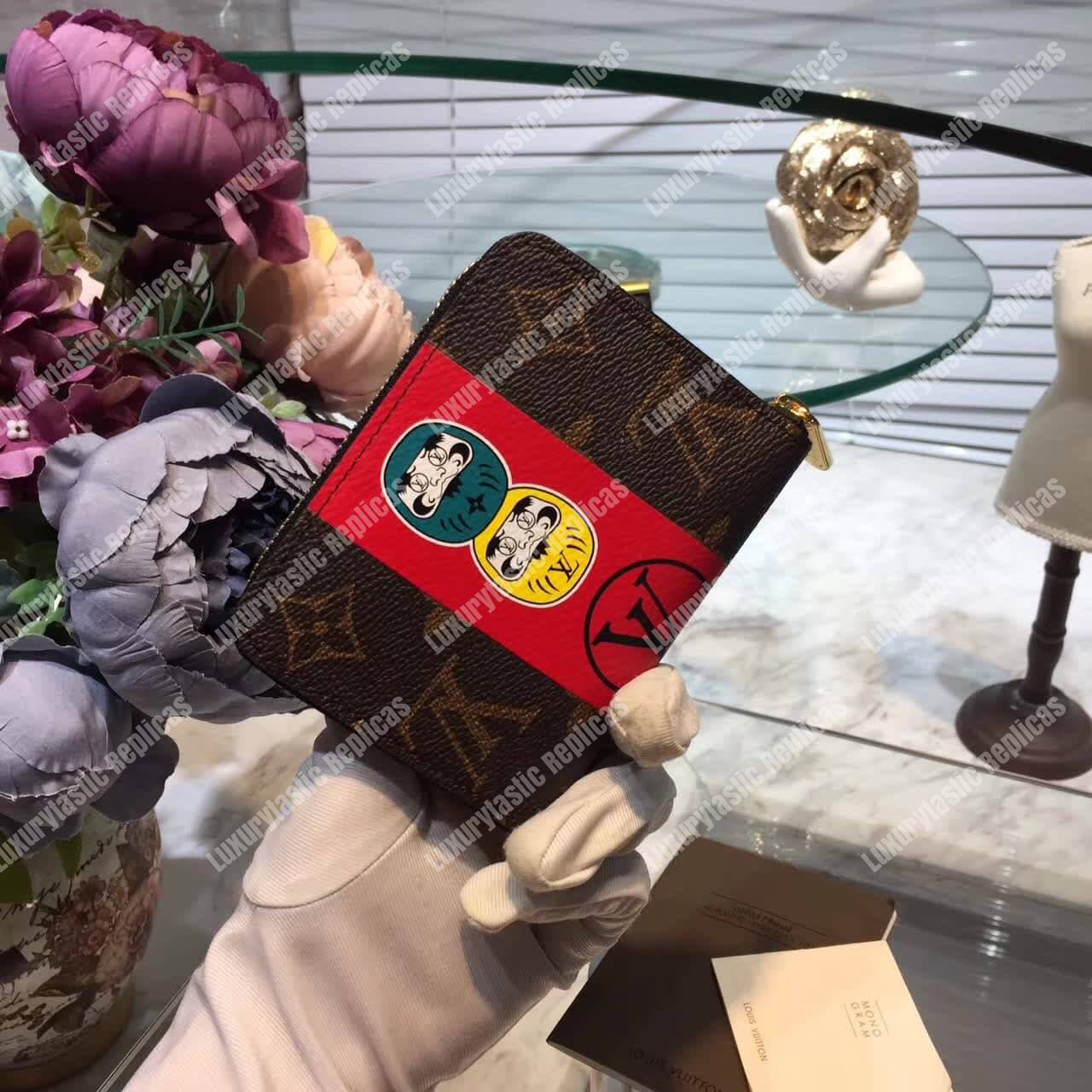 LV Kabuki Zippy Coin Purse Monogram