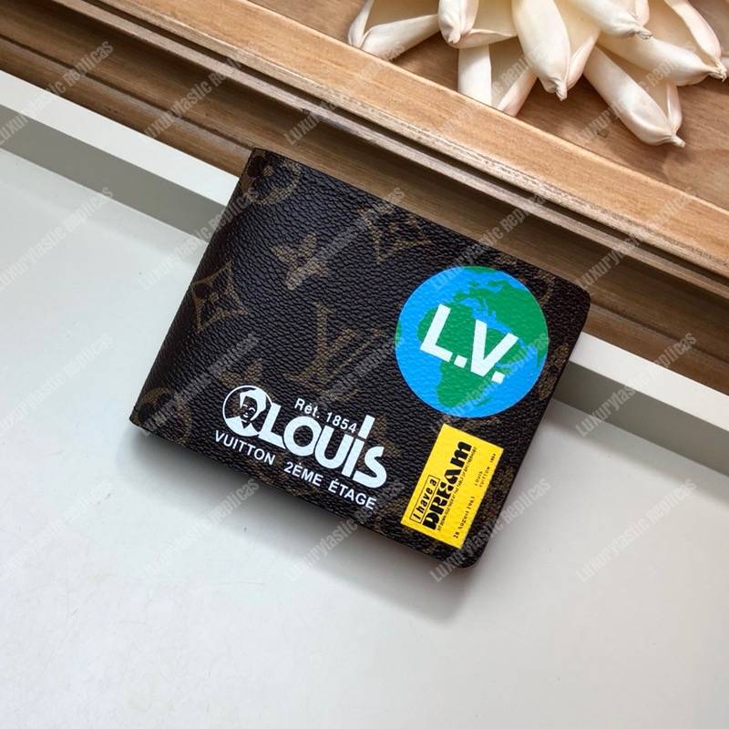 LV Multiple Wallet Monogram Marron