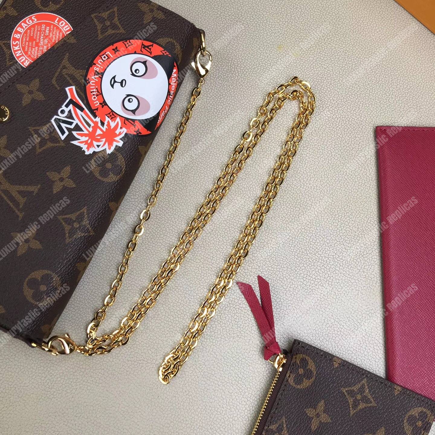 LV Pochette Felicie Monogram Canvas Special Edition