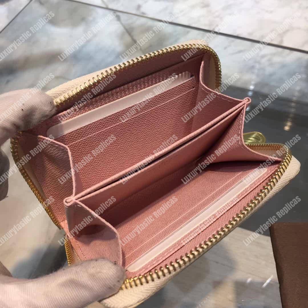 LV Zippy Coin Purse Damier Azur Canvas