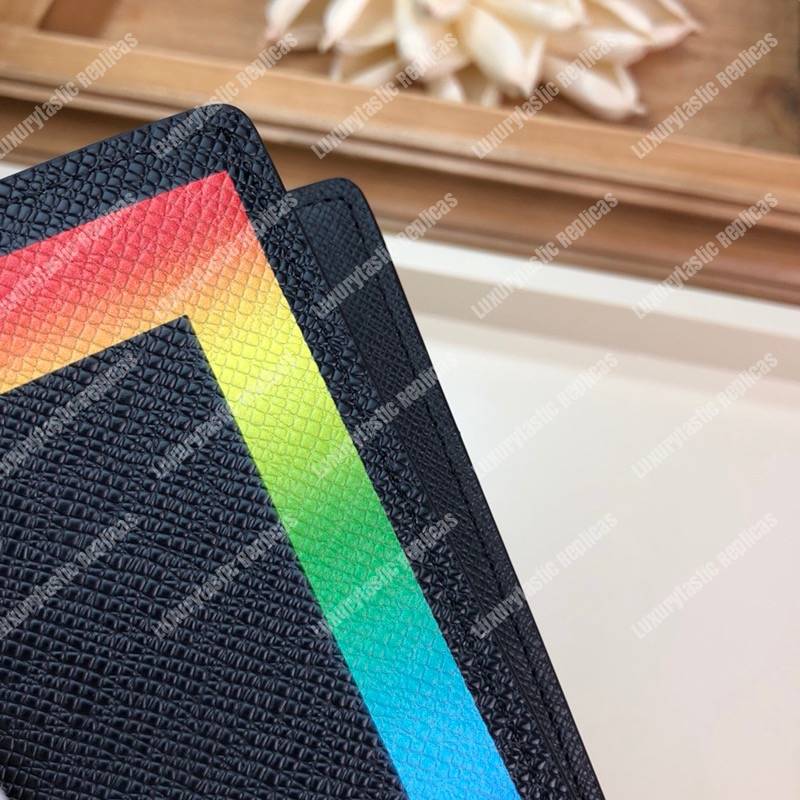 LV Abloh Brazza Wallet Taiga