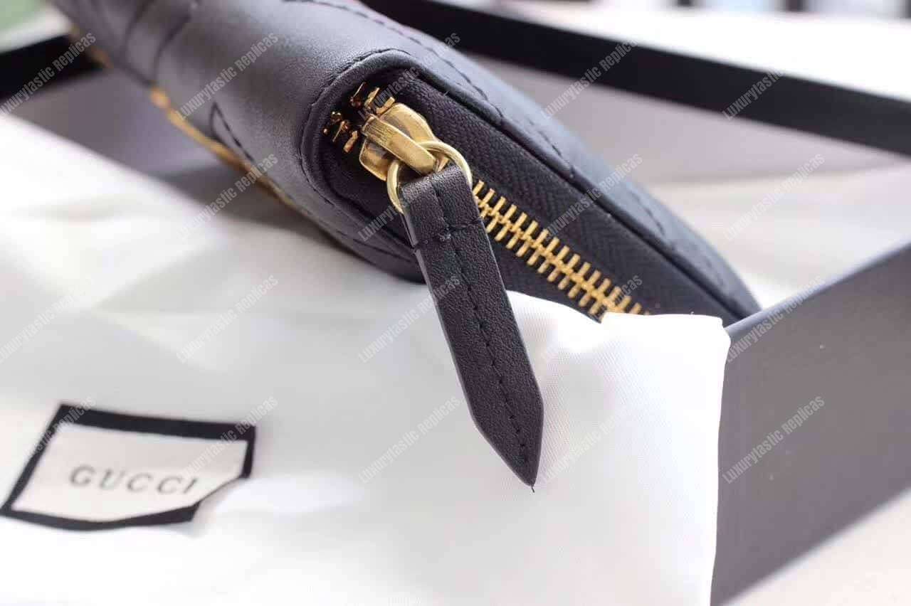 G*u*i gg marmont animal studs continental wallet