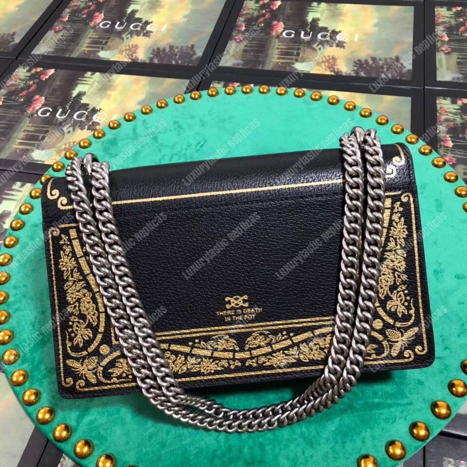 G*u*i dionysus butterfly garden shoulder bag