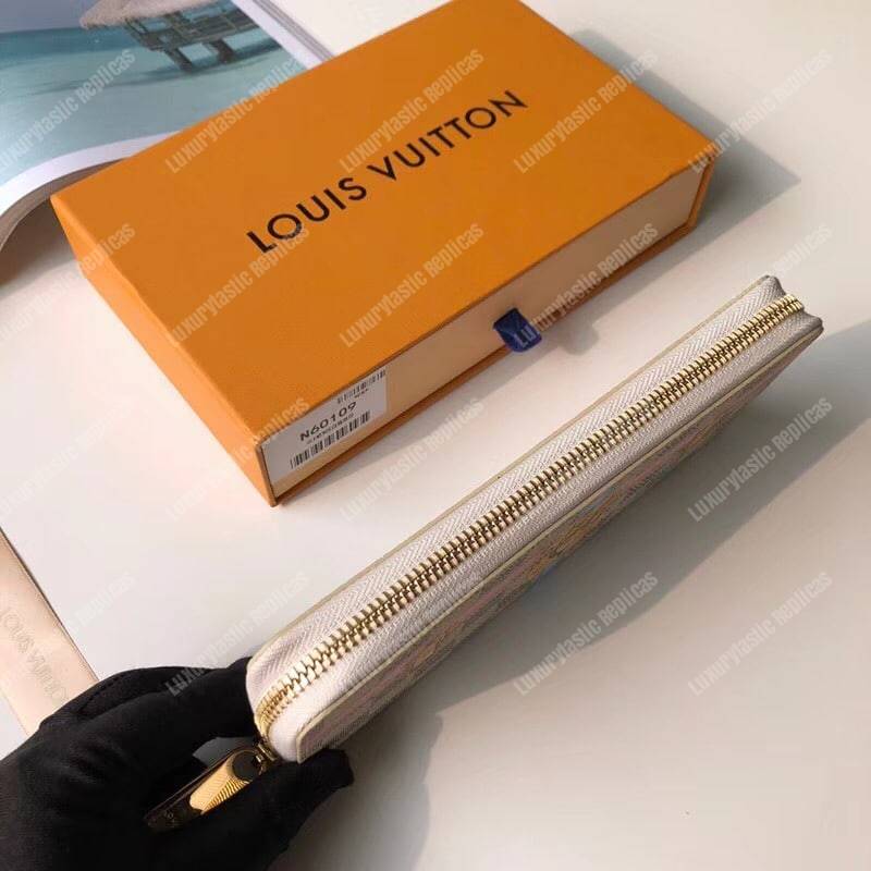 LV Zippy Wallet Damier Azur Spring-Summer 2018