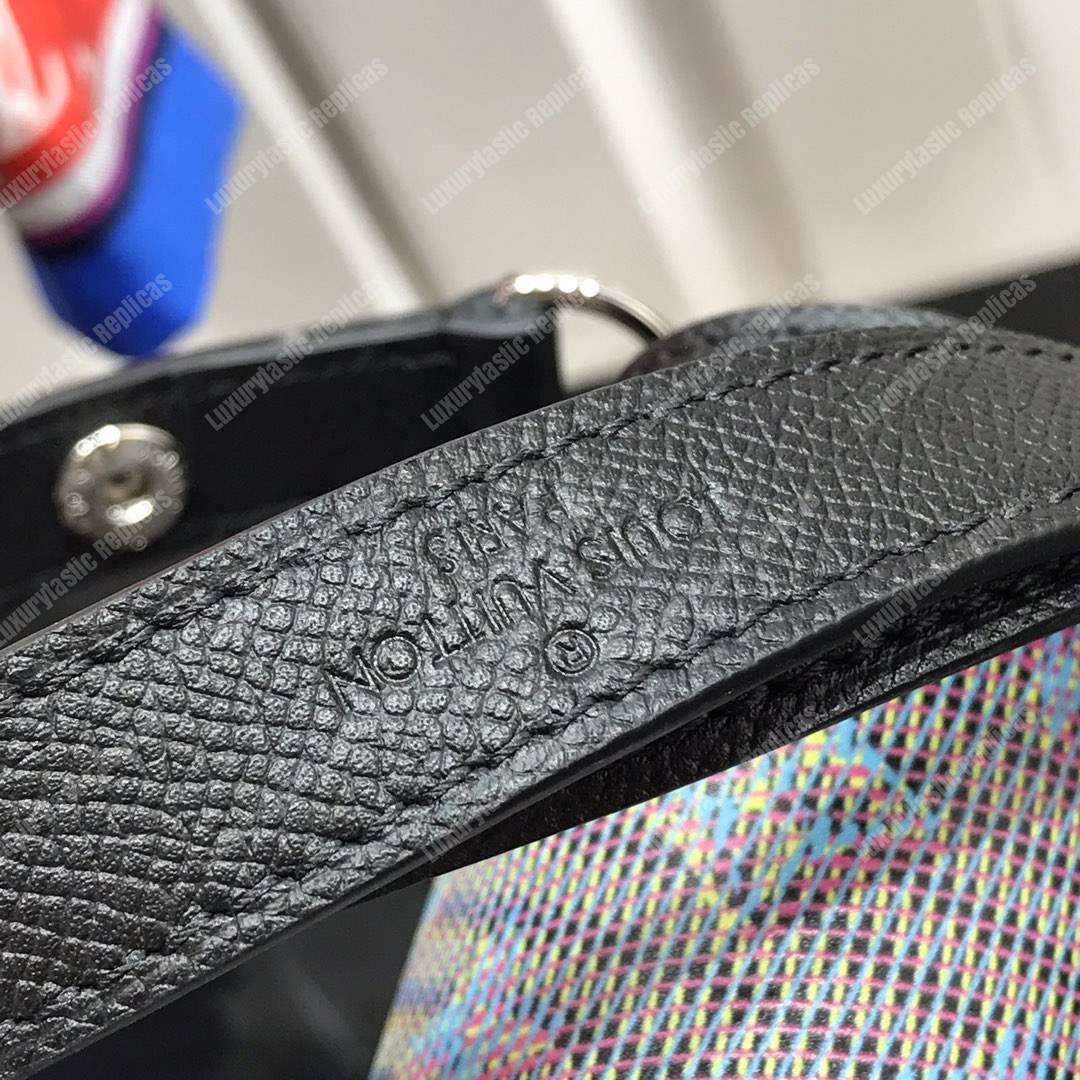 LV Mini Dauphine Monogram Pop Print Blue