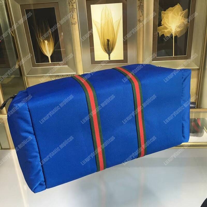 G*u*i technical canvas duffle blue