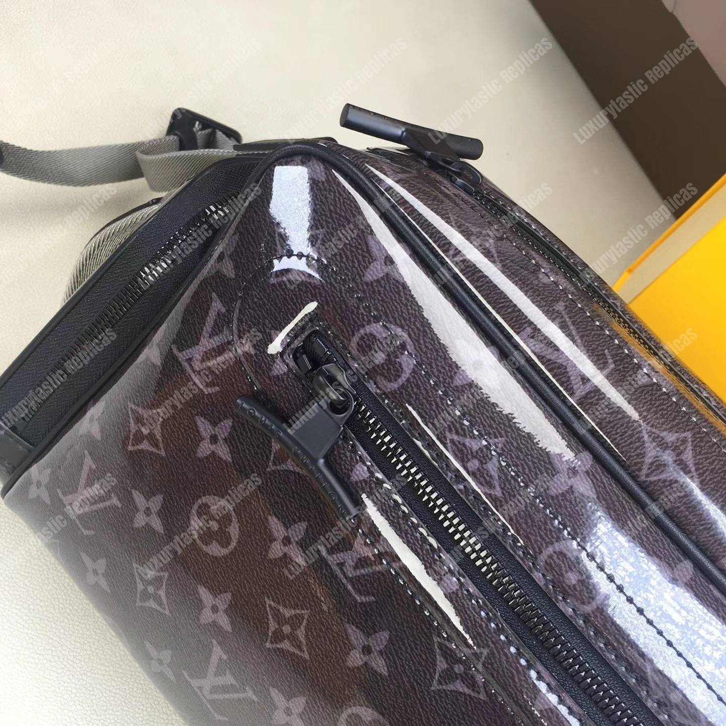 LV Monogram Eclipse Glaze Camera Bag