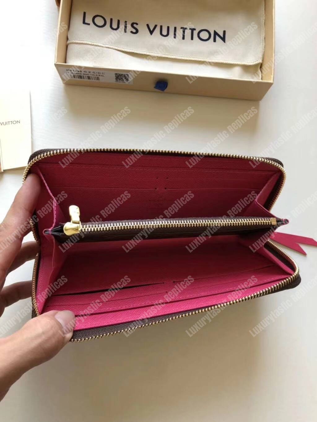 LV Clemence Wallet Monogram Freesia