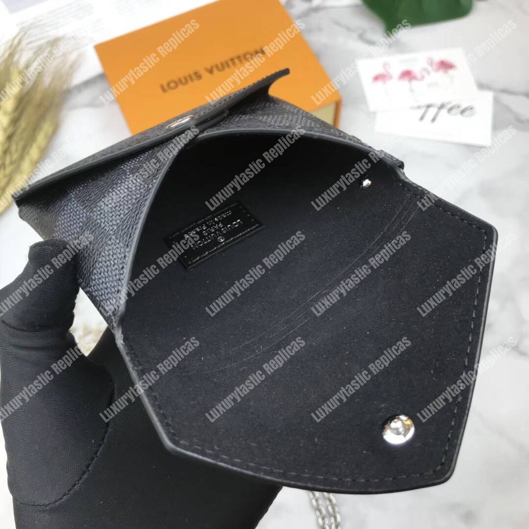 LV Kirigami Necklace Damier Graphite