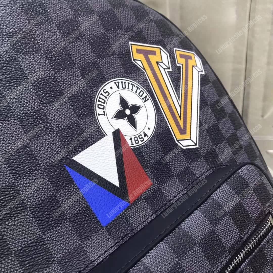 LV Josh Bag Damier Graphite Canvas Autumn-Winter 2017