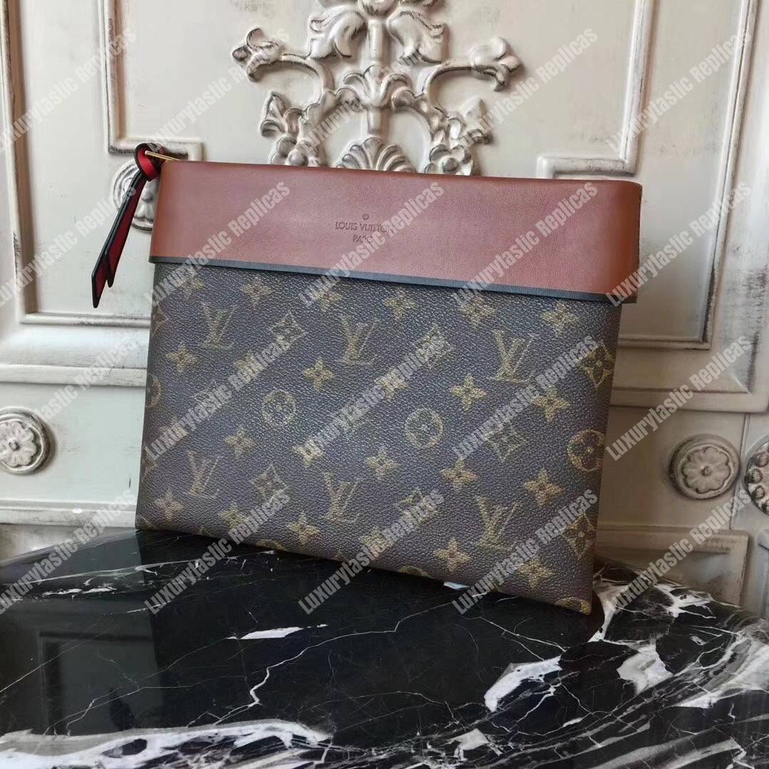 LV Pochette Tuileries Monogram Coated Canvas