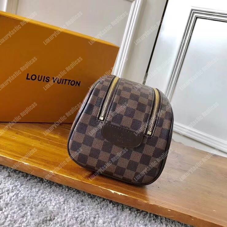 LV King Size Toiletry Bag Damier Ebene