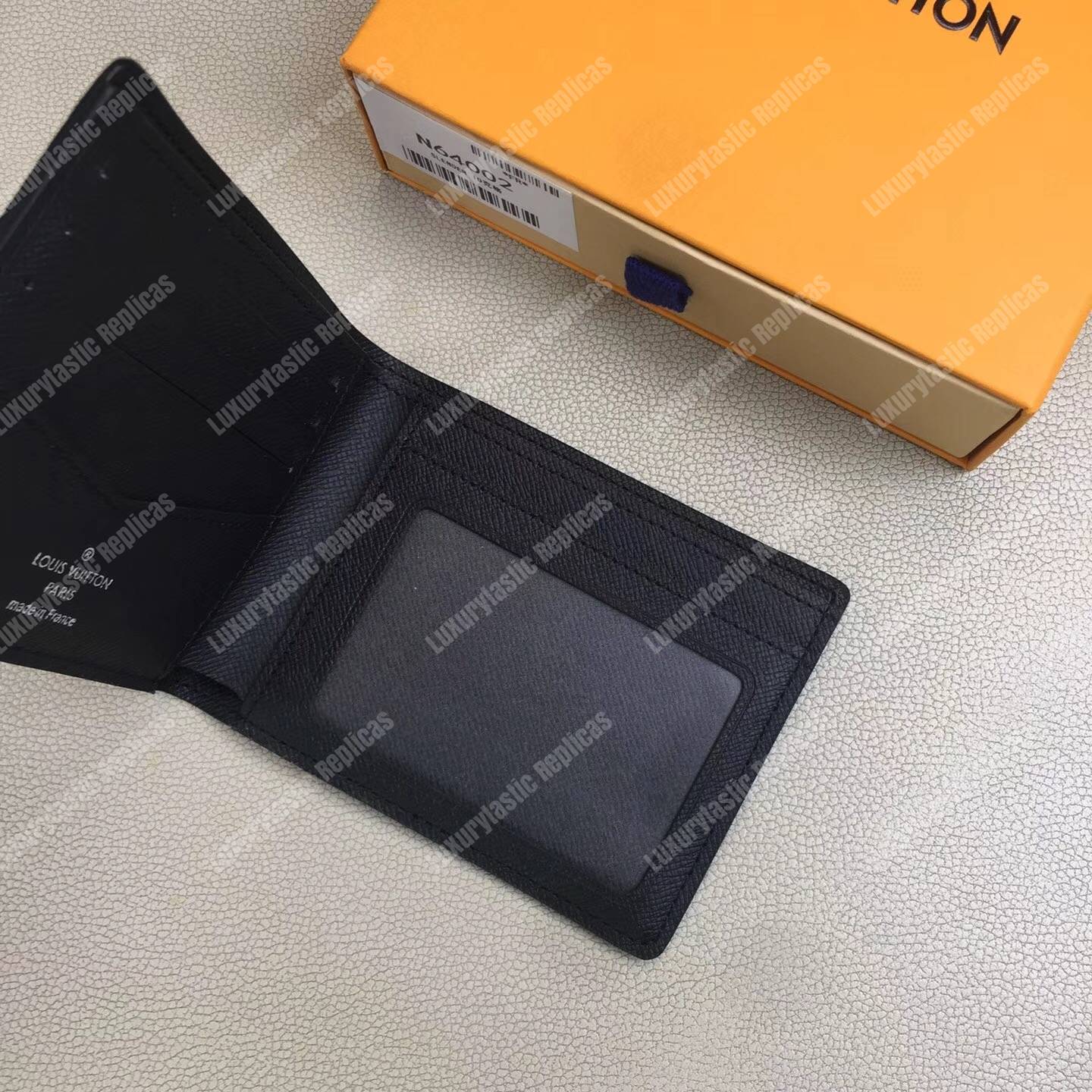 LV Slender ID Wallet Damier Graphite Canvas