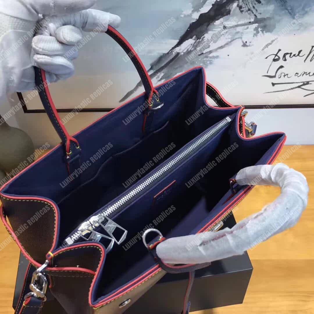 LV Twist Tote Epi Leather Indigo