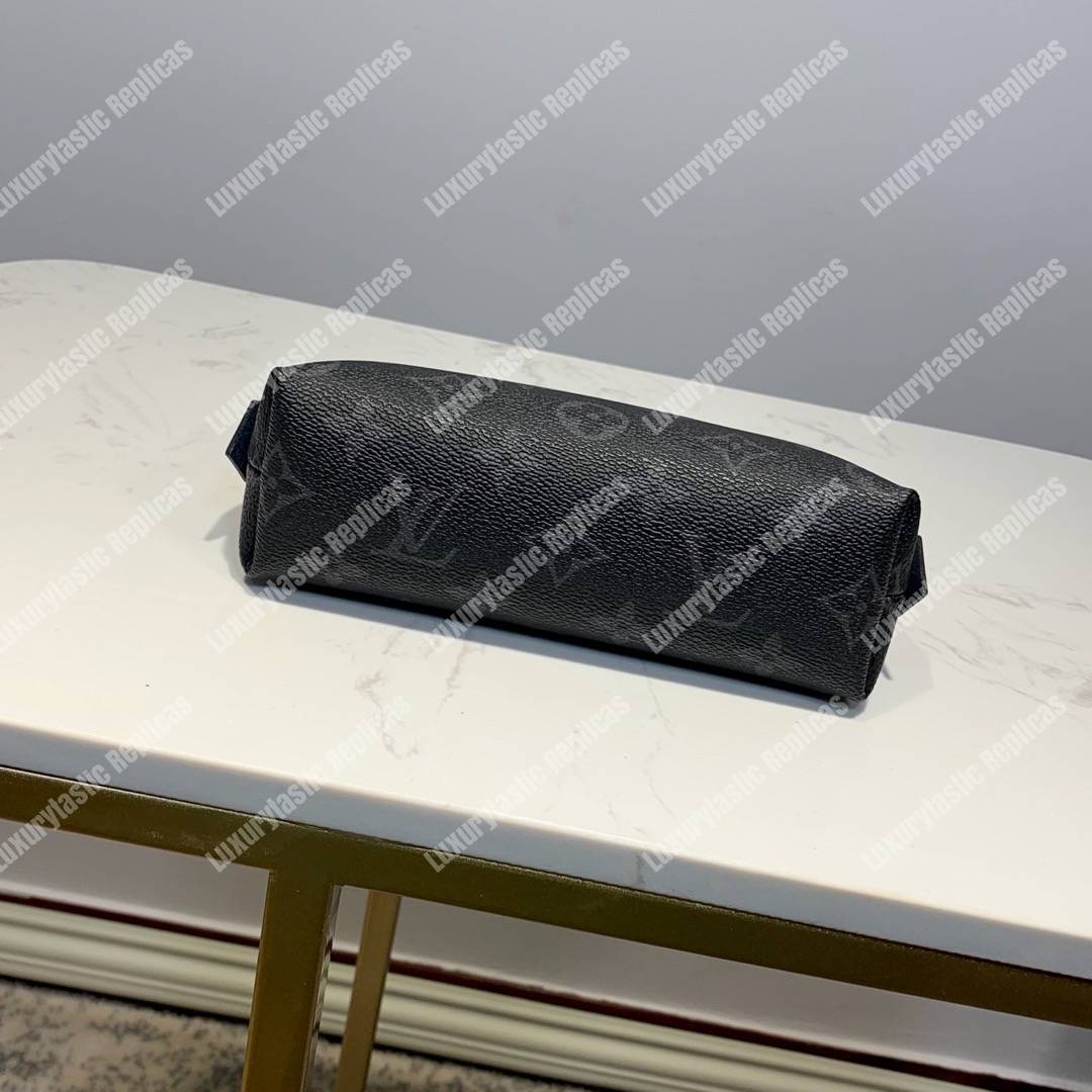 LV Cosmetic Pouch PM Monogram Eclipse