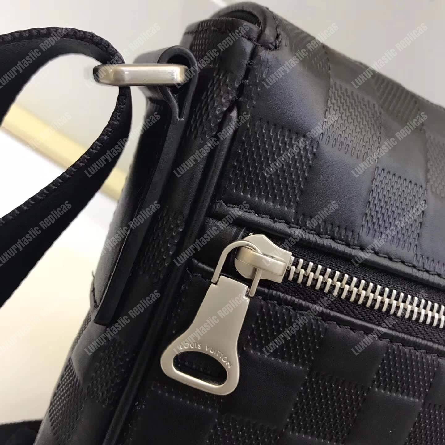 LV District MM Damier Infini Leather Onyx