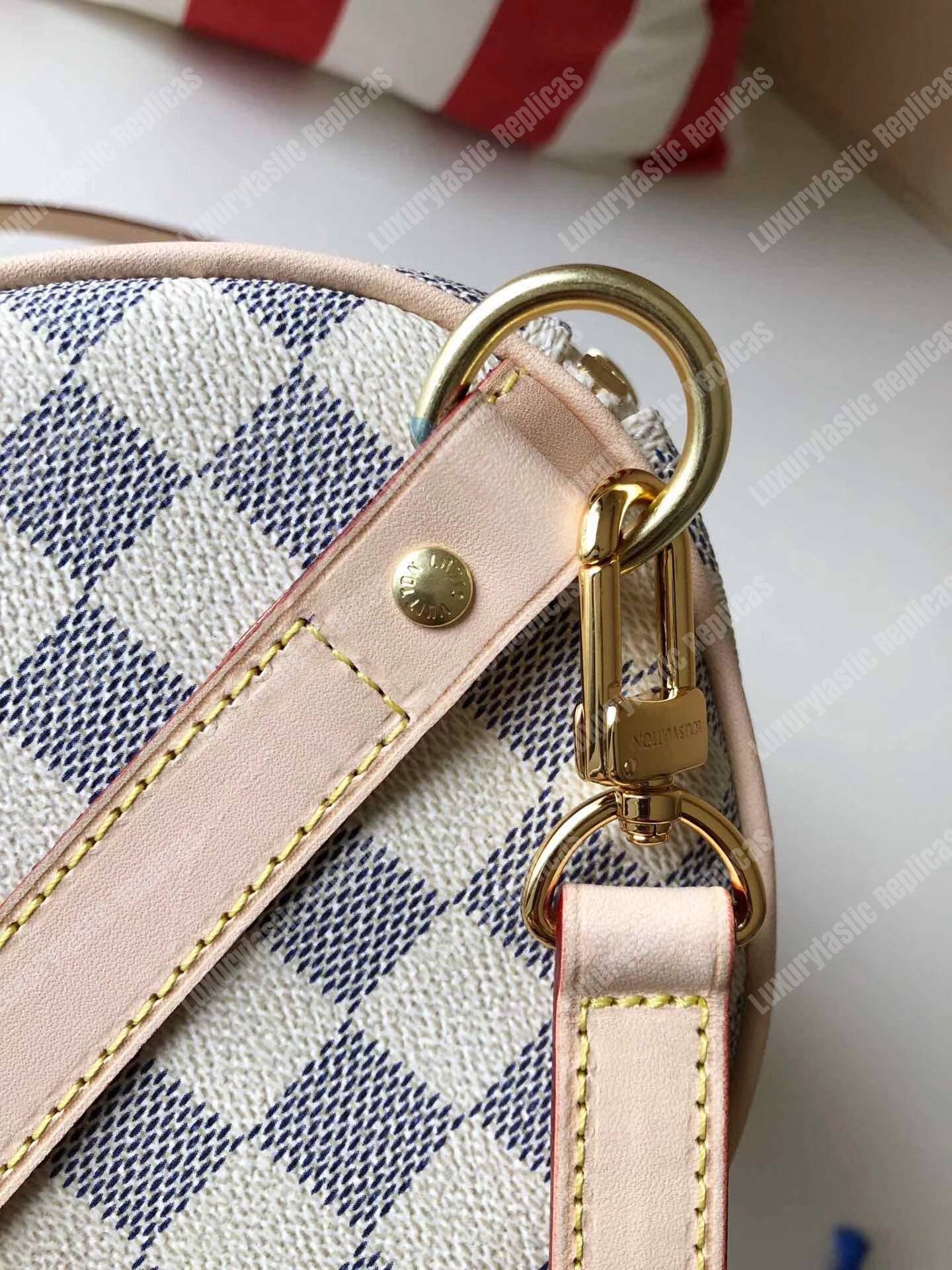 LV Speedy Bandouliere 25 Damier Azur Canvas