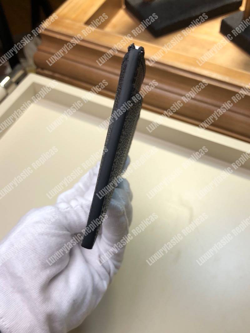 LV Coin Card Holder Damier Graphite Canvas