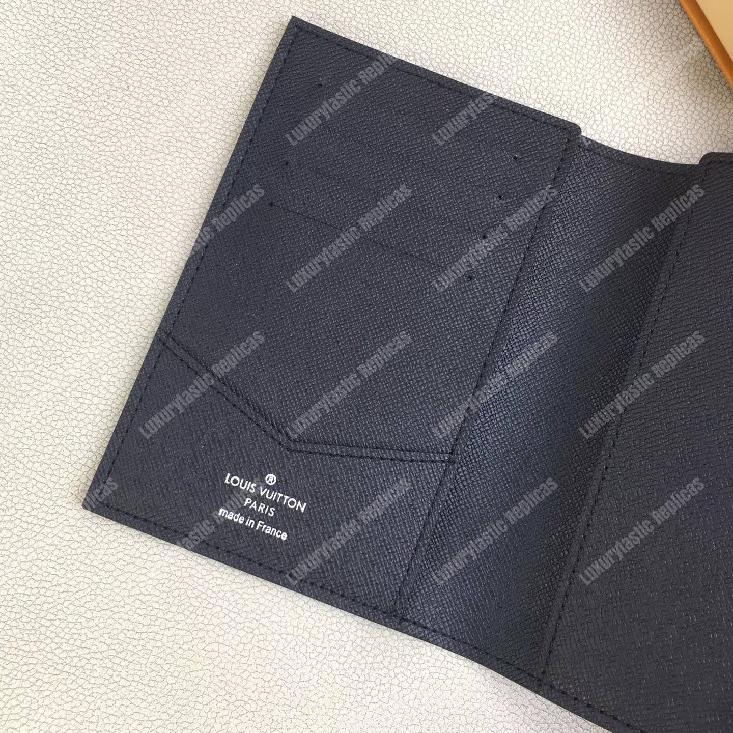 LV Passport Cover Monogram Eclipse