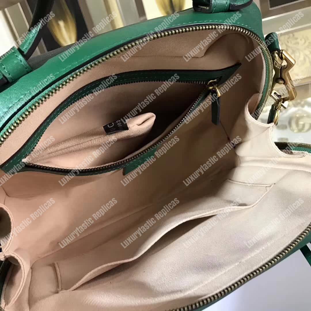 G*u*i gg marmont small shoulder bag emerald green