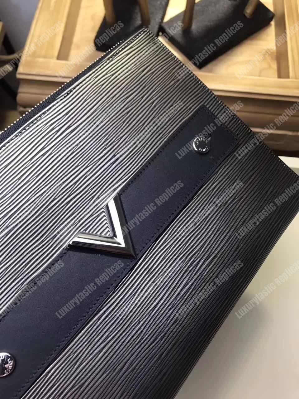 LV Pochette Essential V Epi Leather