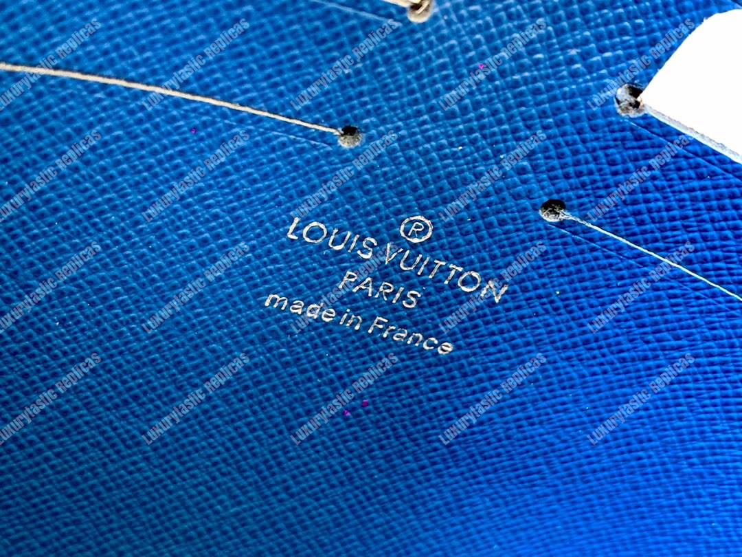 LV Pochette Voyage Cobalt Blue