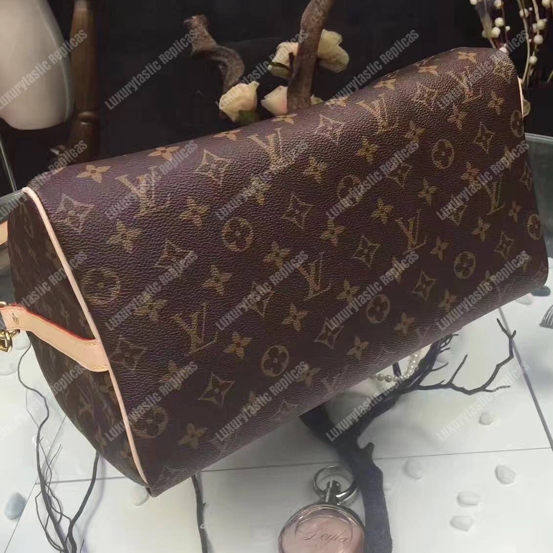 LV Speedy Bandouliere 35 Monogram