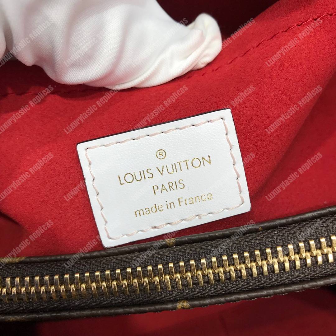 LV Montaigne BB Monogram Braided Handles