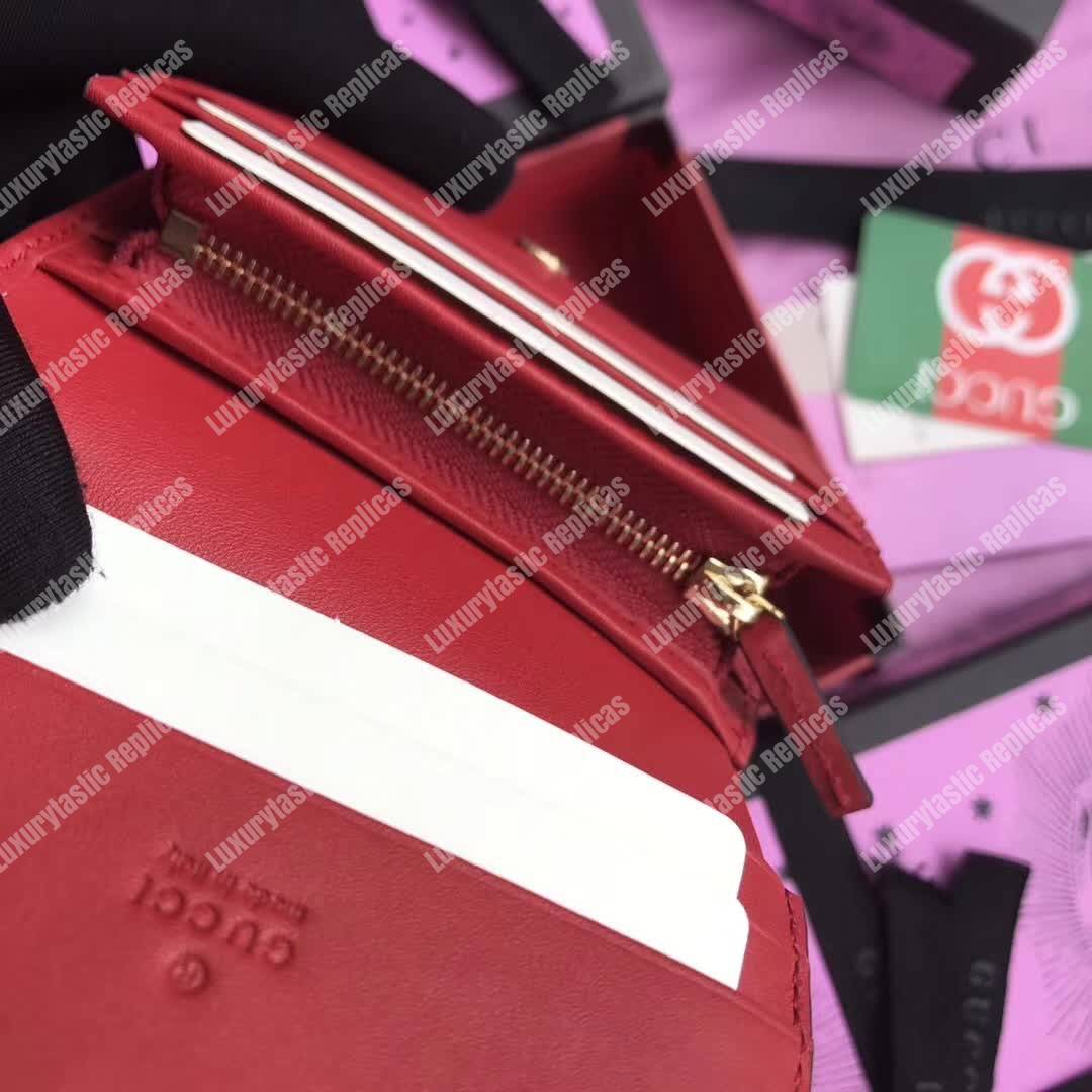 G*u*i mystic cat gg sup*e card case