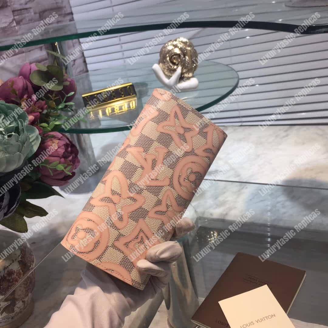 LV Emilie Wallet Damier Azur Canvas