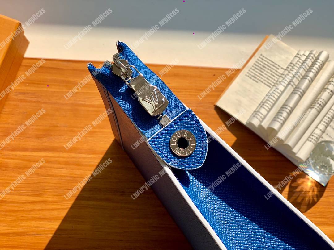 LV Pochette Voyage Cobalt Blue