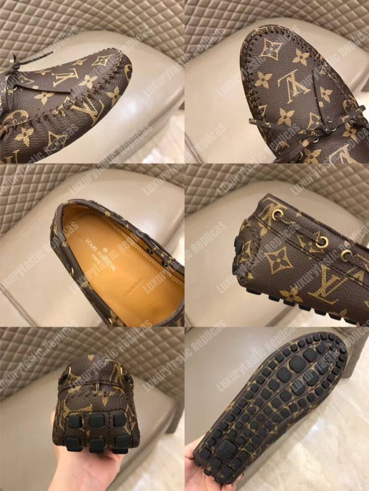 LV Arizona Moccasin Monogram