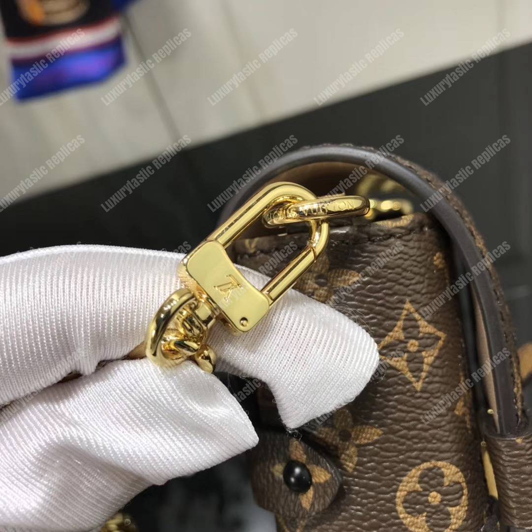 LV Montaigne PM Monogram Braided Handles