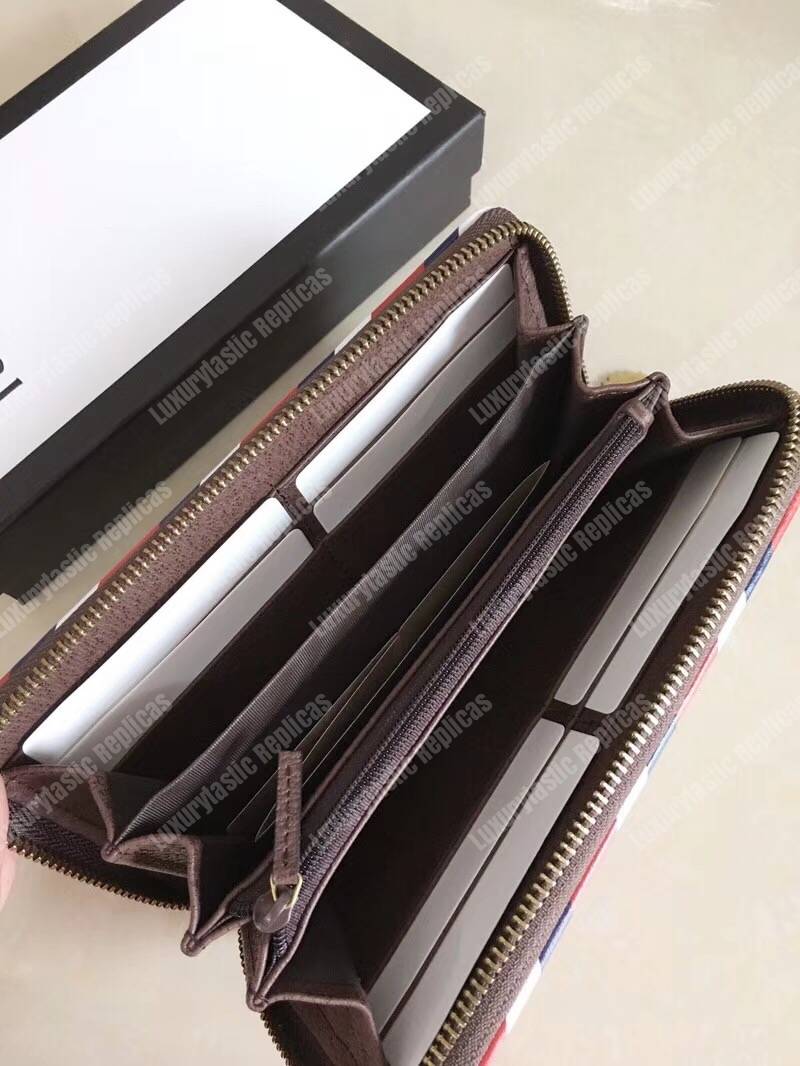 G*u*i courrier gg sup*e continental wallet