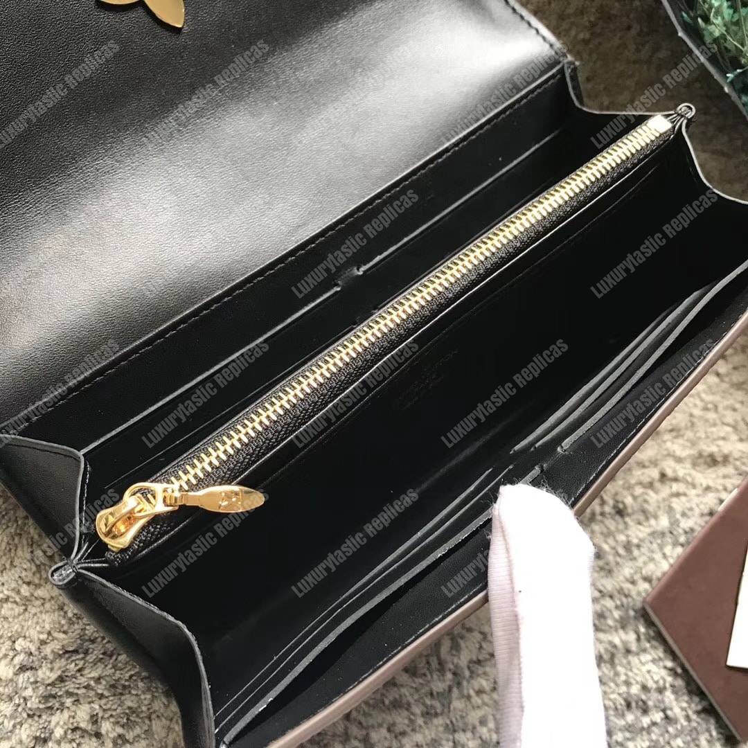 LV Flower Wallet Monogram Noir