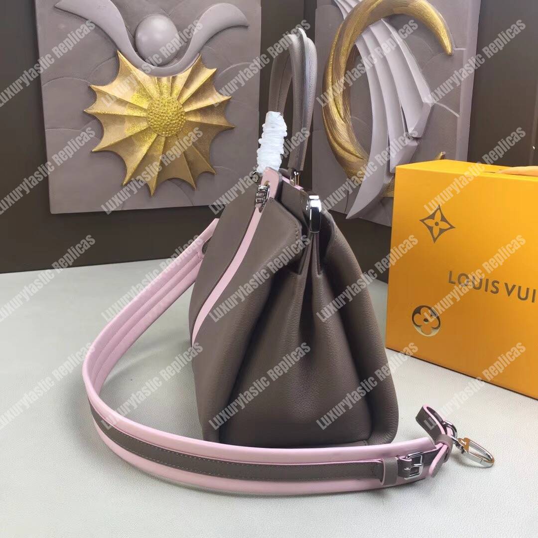 LV Astrid Veau Nuage Leather Taupe