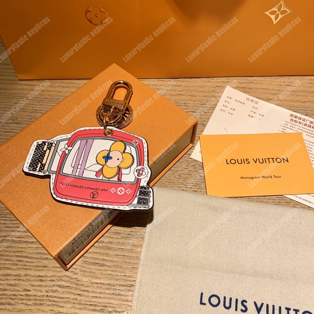 LV Vivienne Xmas Bag Charm And Key Holder