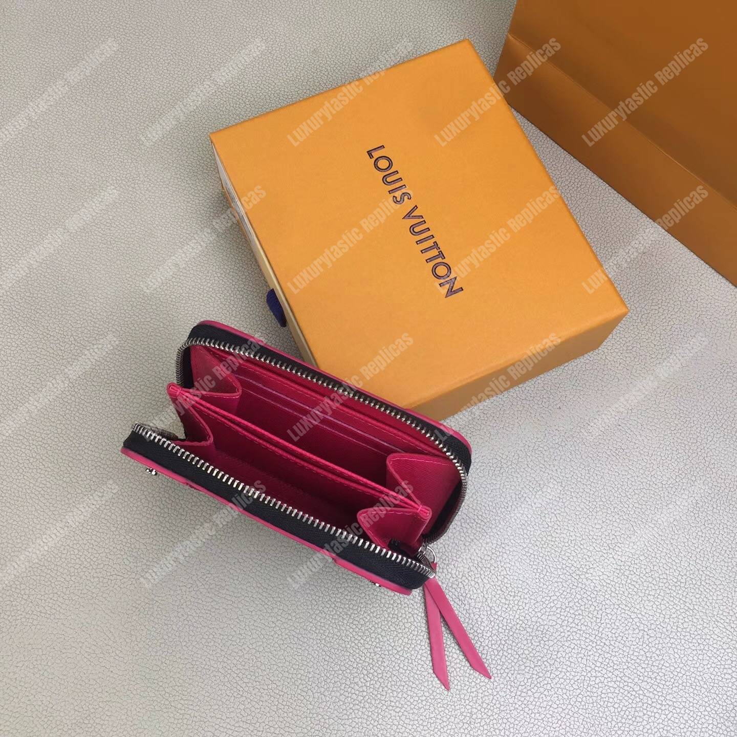 LV Zippy Coin Purse Epi Leather Black