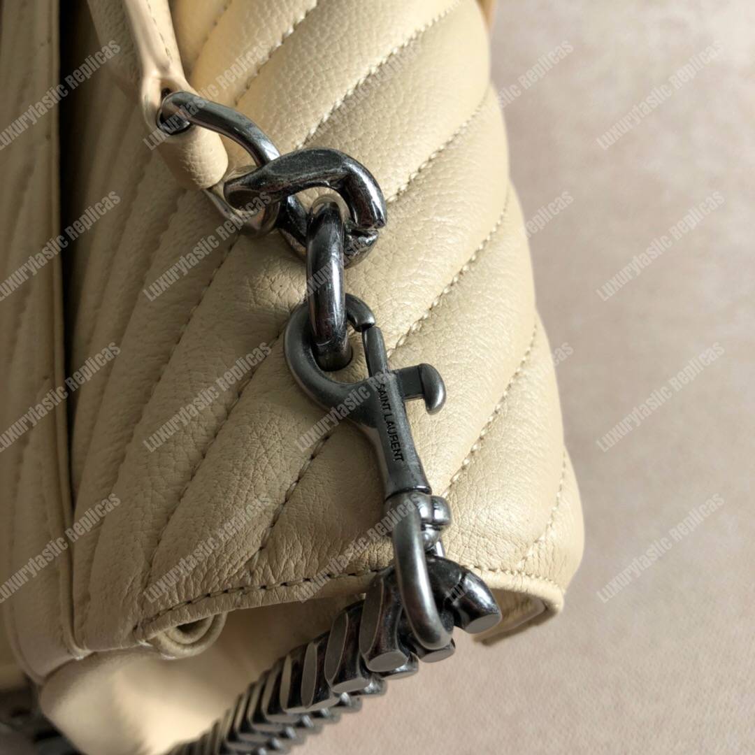 Saint Laurent Large College In Powder