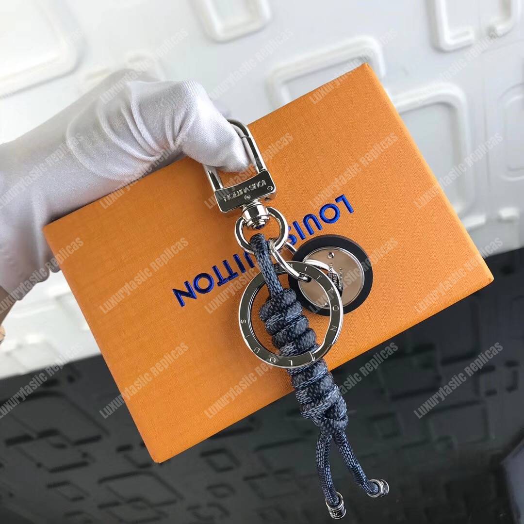 LV Leather Rope Key Holder