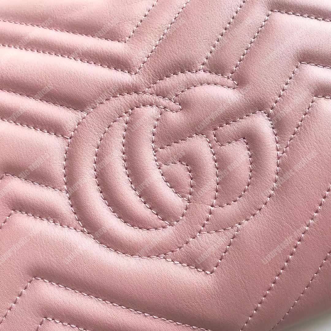 G*u*i gg marmont matelasse mini bag magnolia