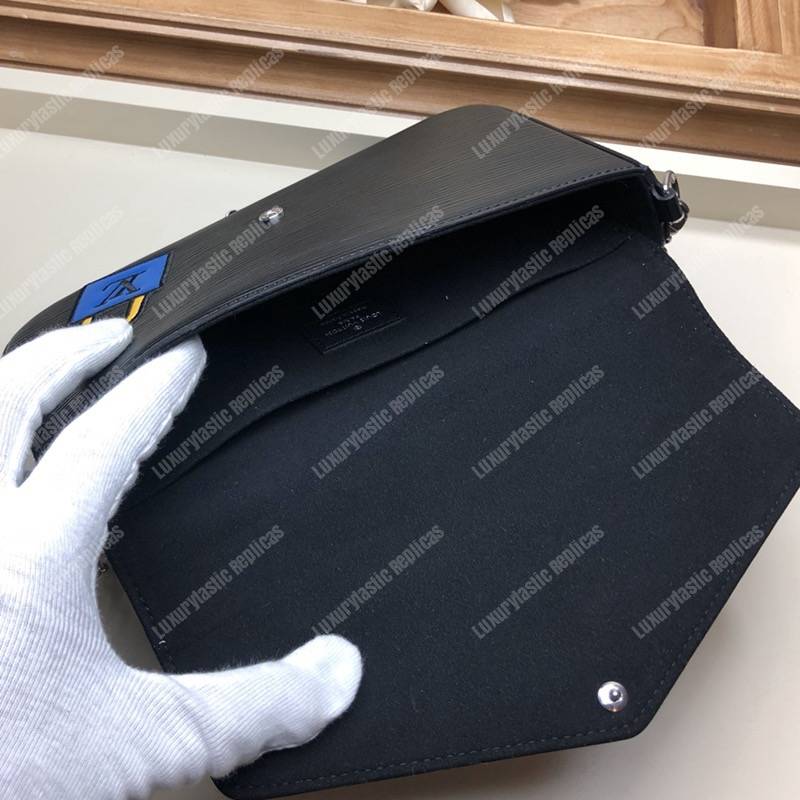 LV Special Edition Pochette Félicie Epi Leather Black