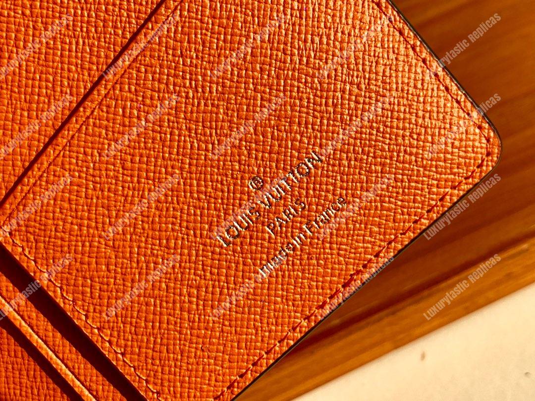 LV Brazza Wallet Orange