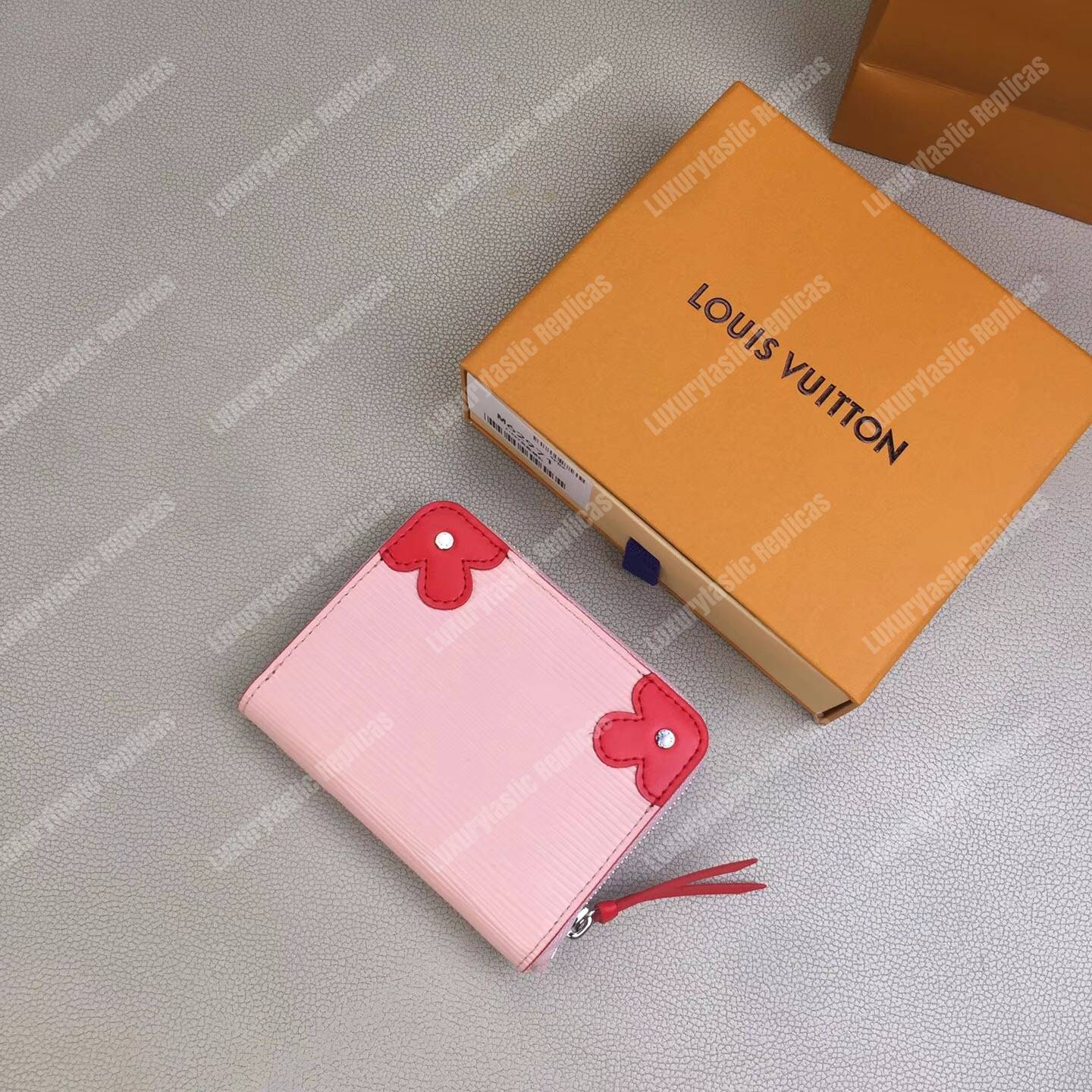 LV Zippy Coin Purse Epi Leather Pink