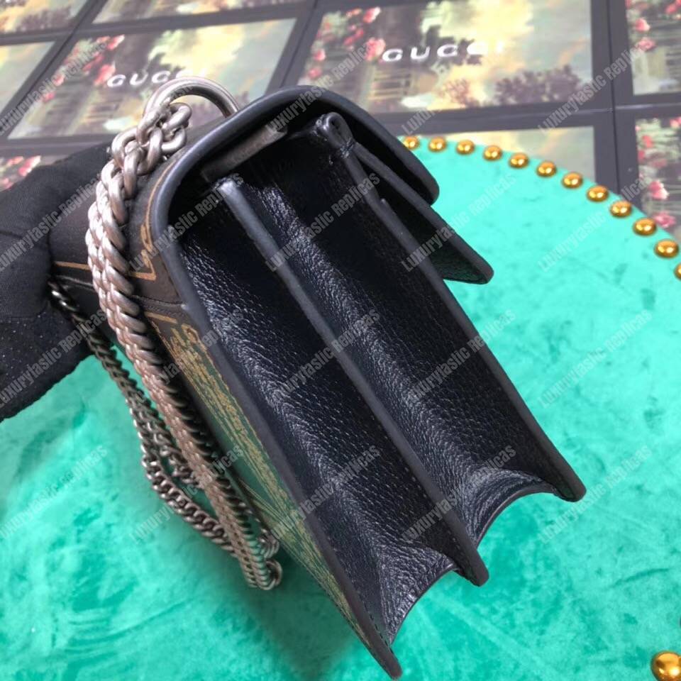 G*u*i dionysus butterfly garden shoulder bag