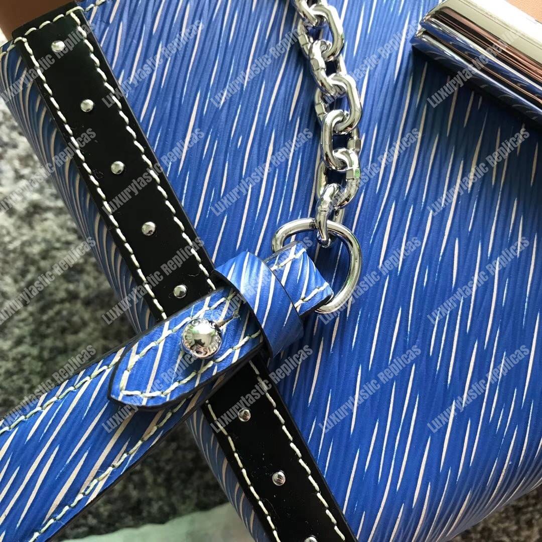 LV Twist MM Epi Leather Denim