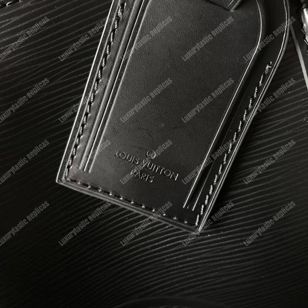 LV Keepall Bandouliere 45 Epi Leather Noir