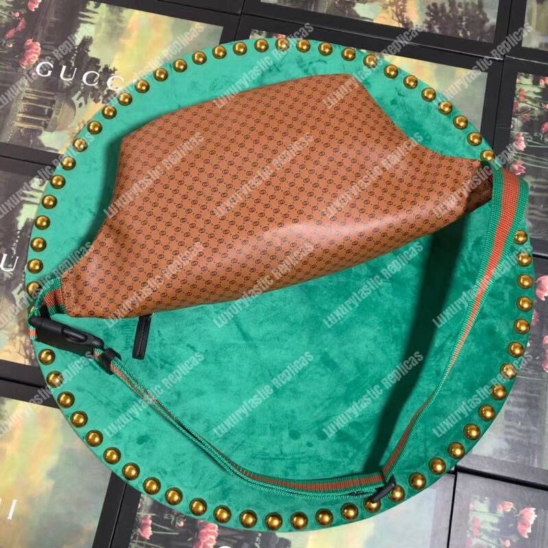 G*u*i G*u*i-dapper dan belt bag brown with ebony gg pattern